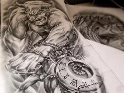sleeve tattoo design